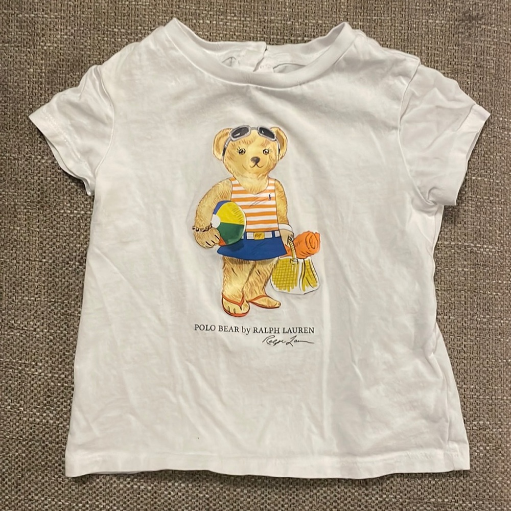 Girls 12m polo tee